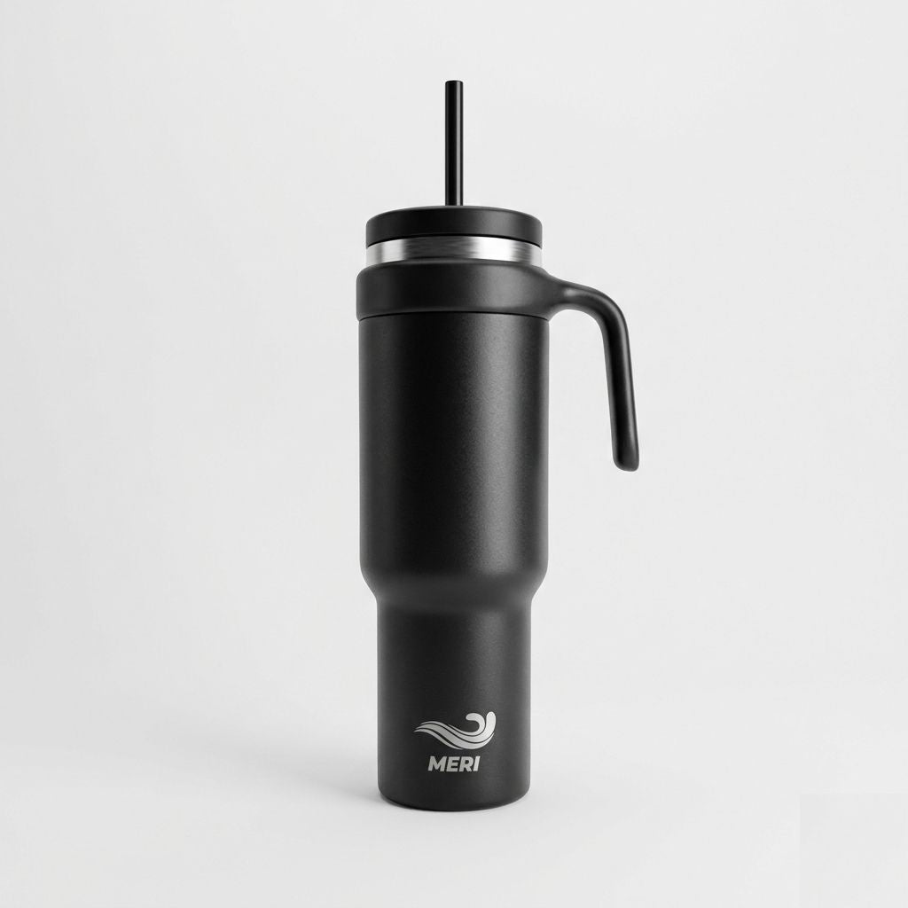 MERI TUMBLER BLACK 1000 ML